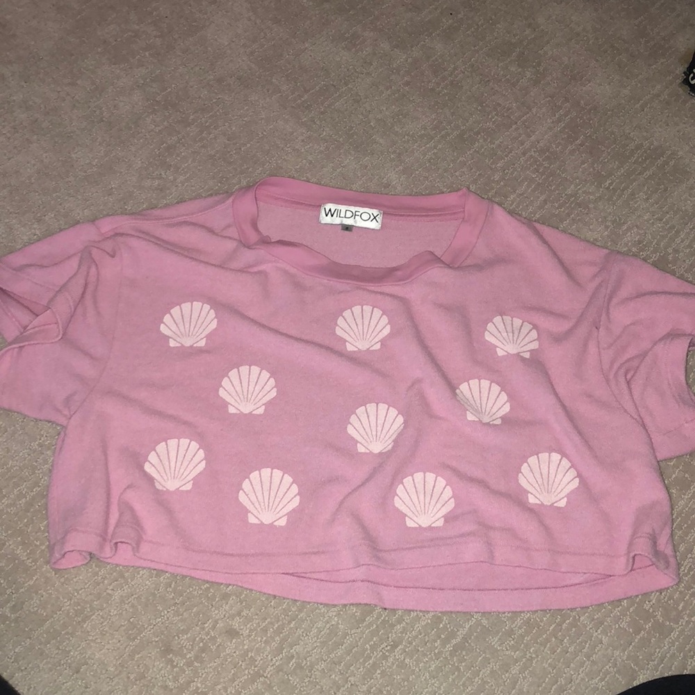 Seashell crop top!